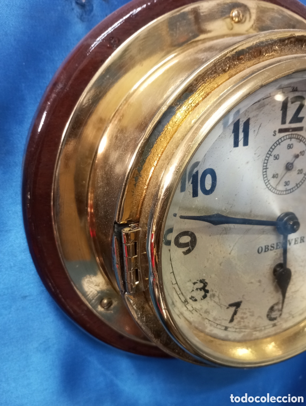 Antig&uuml;edades: ORIGINAL RELOJ DE BARCO - Foto 9