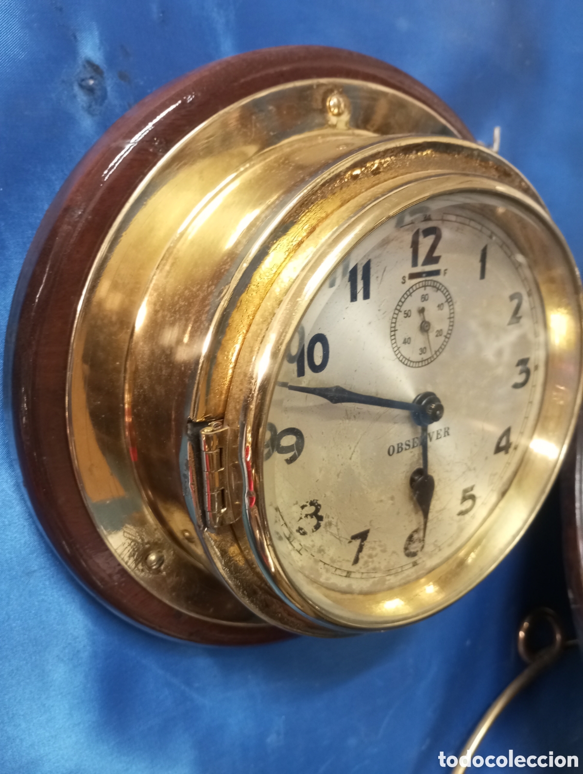 Antig&uuml;edades: ORIGINAL RELOJ DE BARCO - Foto 12