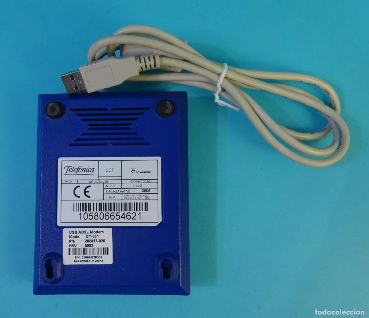 Tel&eacute;fonos: MODEM ADSL USB TELEF&Oacute;NICA COMTREND - Foto 2