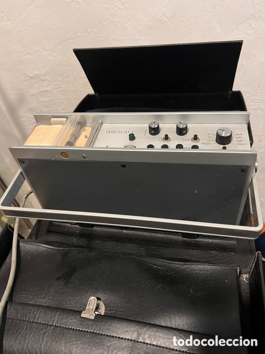 Antiques: Electrocardiograma antiguo de medicina