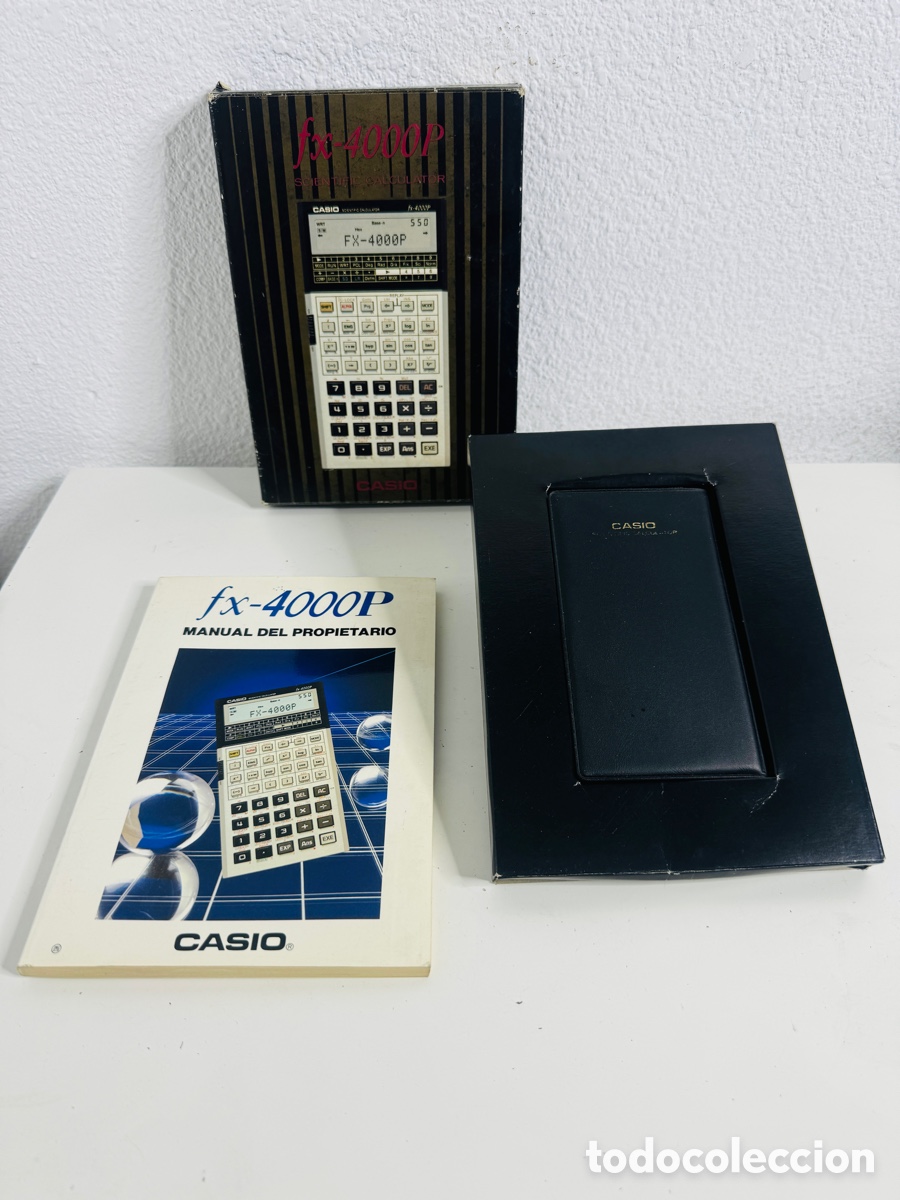 Antig&uuml;edades: Casio fx-4000P Scientific Calculator - Foto 2