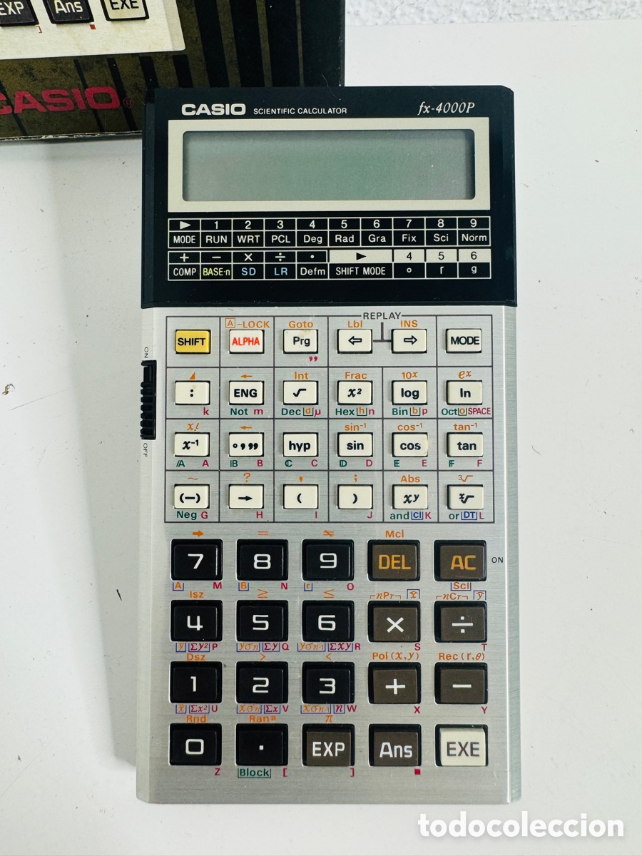 Antig&uuml;edades: Casio fx-4000P Scientific Calculator - Foto 6