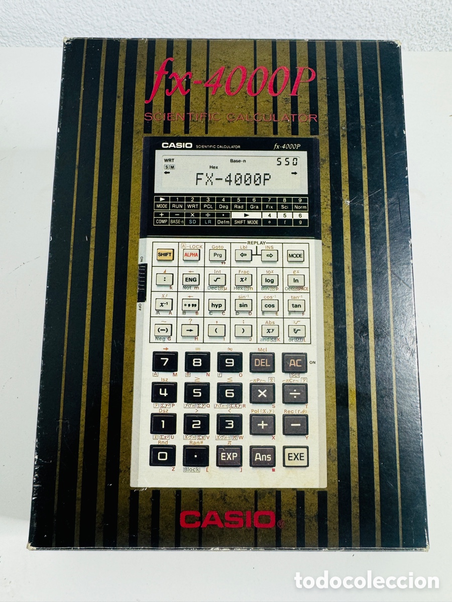 Antig&uuml;edades: Casio fx-4000P Scientific Calculator - Foto 1
