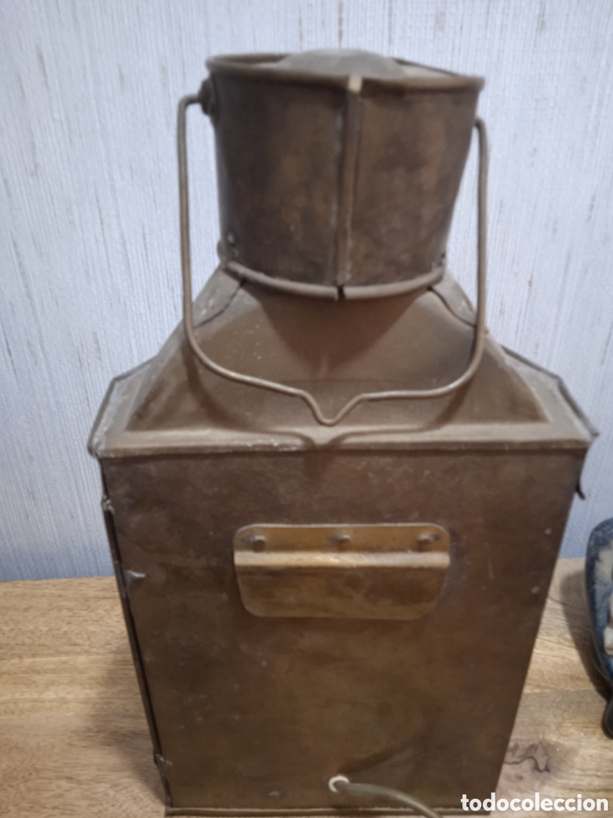 Antig&uuml;edades: Bonito farol antiguo de gran tama&ntilde;o - Foto 4