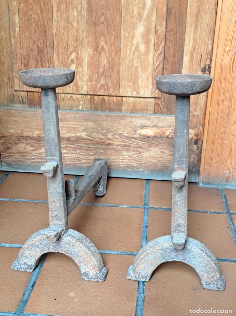 Antig&uuml;edades: Antiguos Morillos. Forja. S. XVII - Foto 2