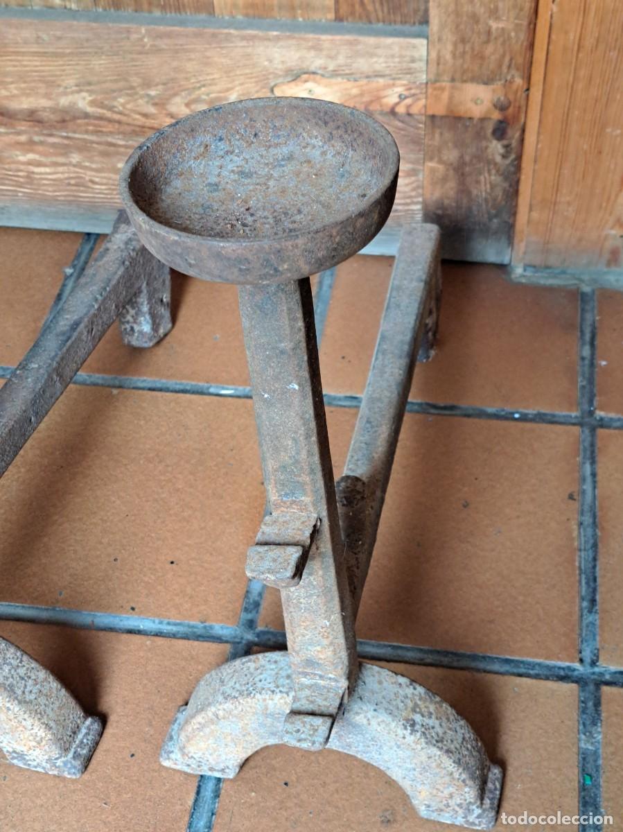 Antig&uuml;edades: Antiguos Morillos. Forja. S. XVII - Foto 3