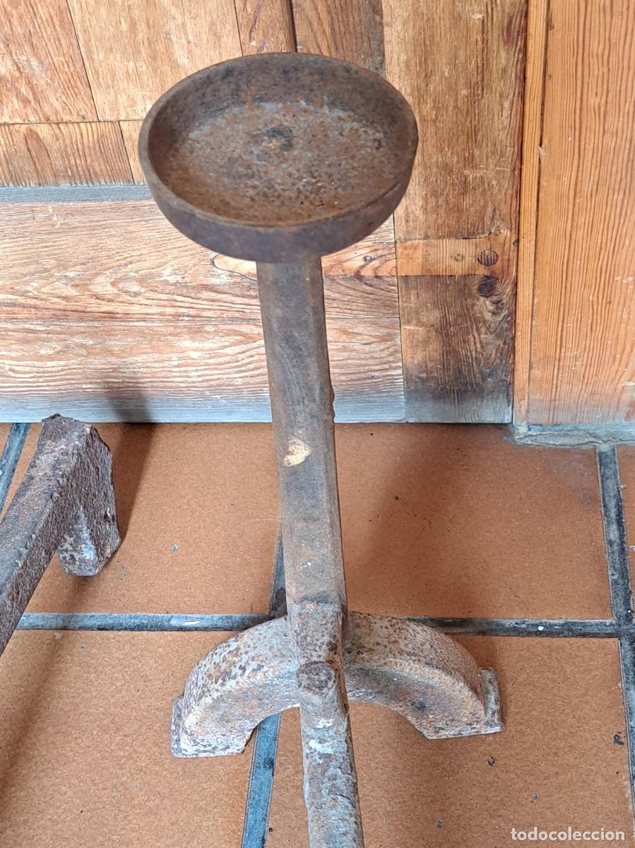 Antig&uuml;edades: Antiguos Morillos. Forja. S. XVII - Foto 4