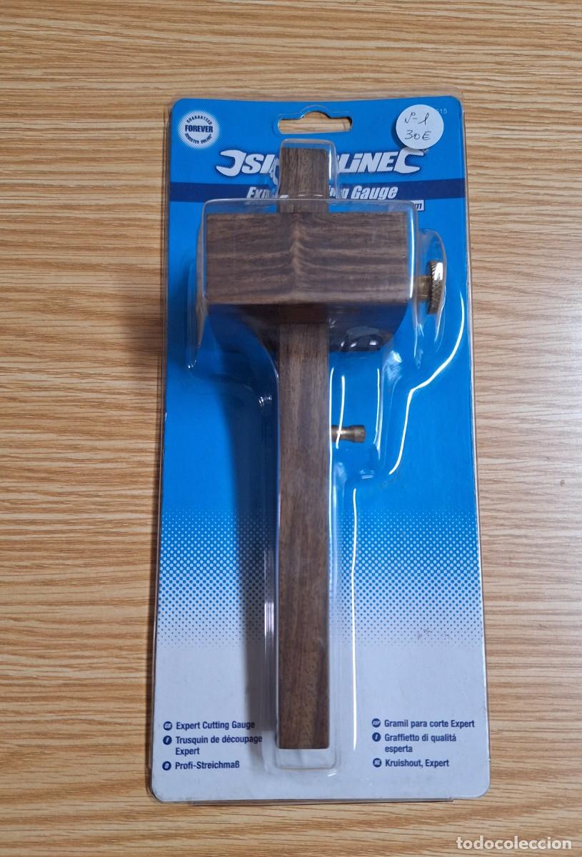 Antig&uuml;edades: Gramil para corte -Herramienta Silverline - Foto 2