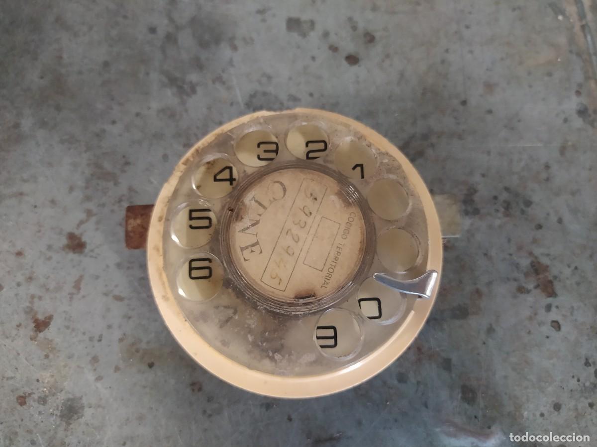 Tel&eacute;fonos: Dial de tel&eacute;fono antiguo - Foto 1