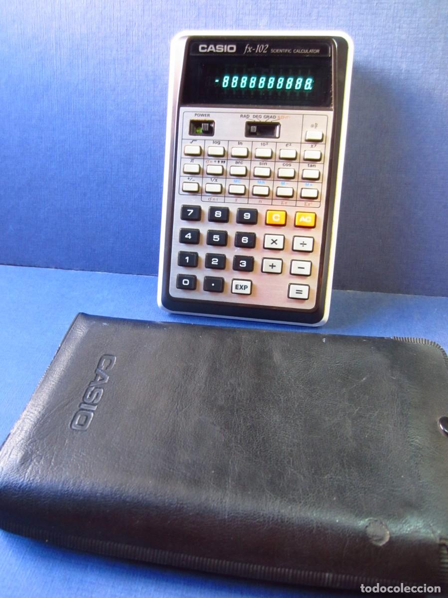 Antig&uuml;edades: Calculadora VFD Casio FX-102 - Foto 1
