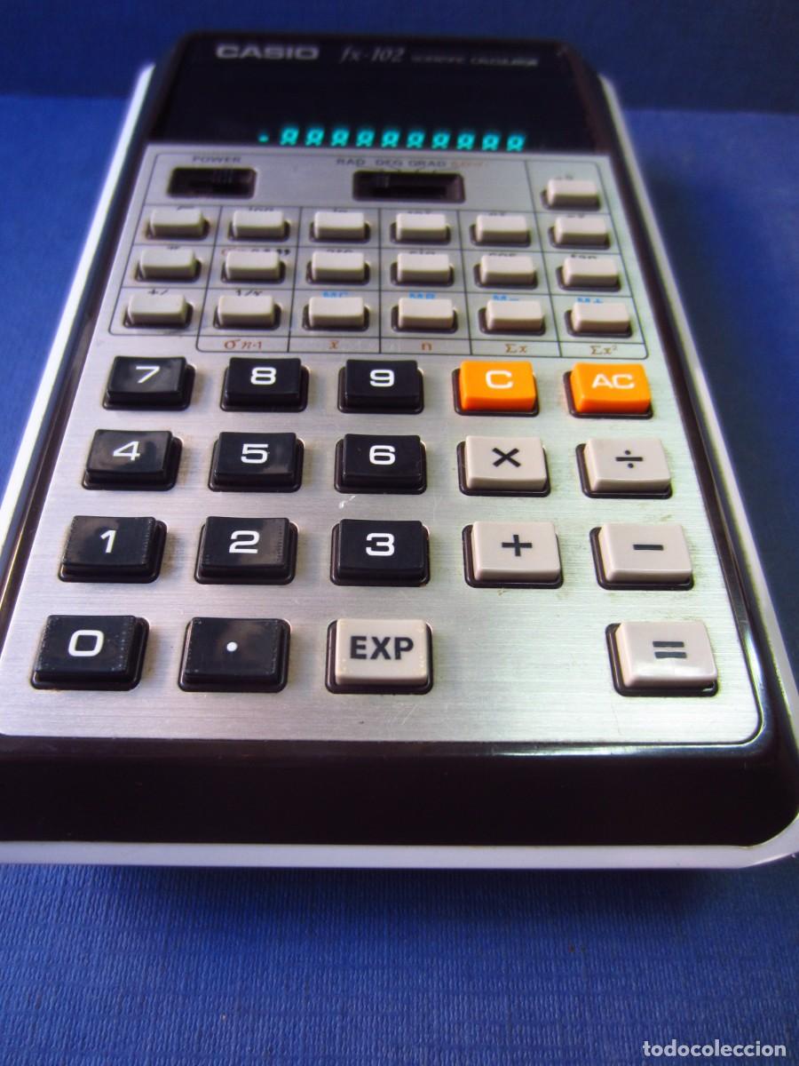 Antig&uuml;edades: Calculadora VFD Casio FX-102 - Foto 4