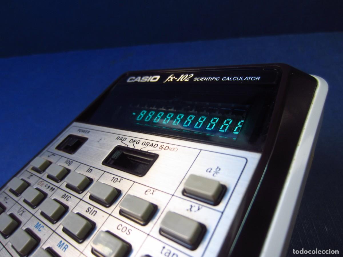Antig&uuml;edades: Calculadora VFD Casio FX-102 - Foto 7