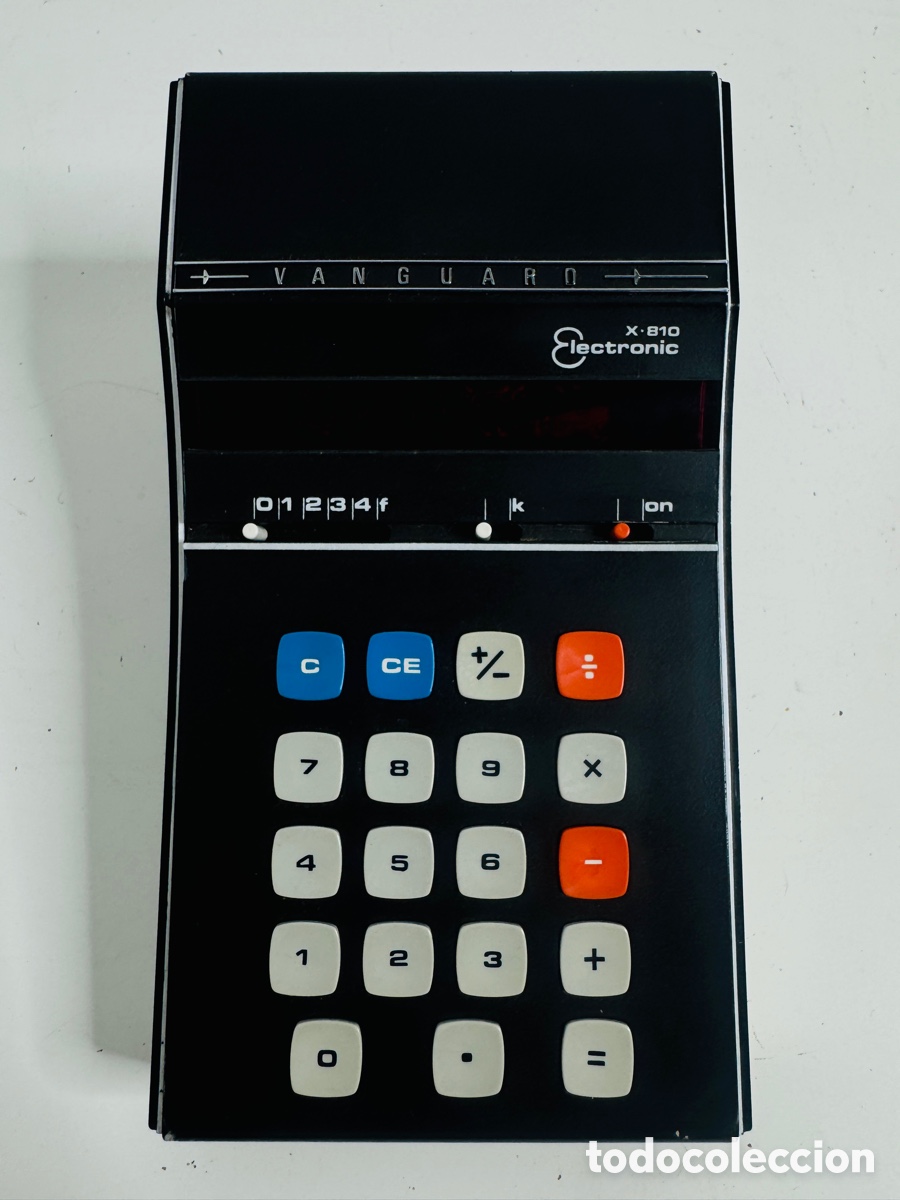 Antig&uuml;edades: Vanguard X-810 Electronic Calculator 1972 - Foto 3