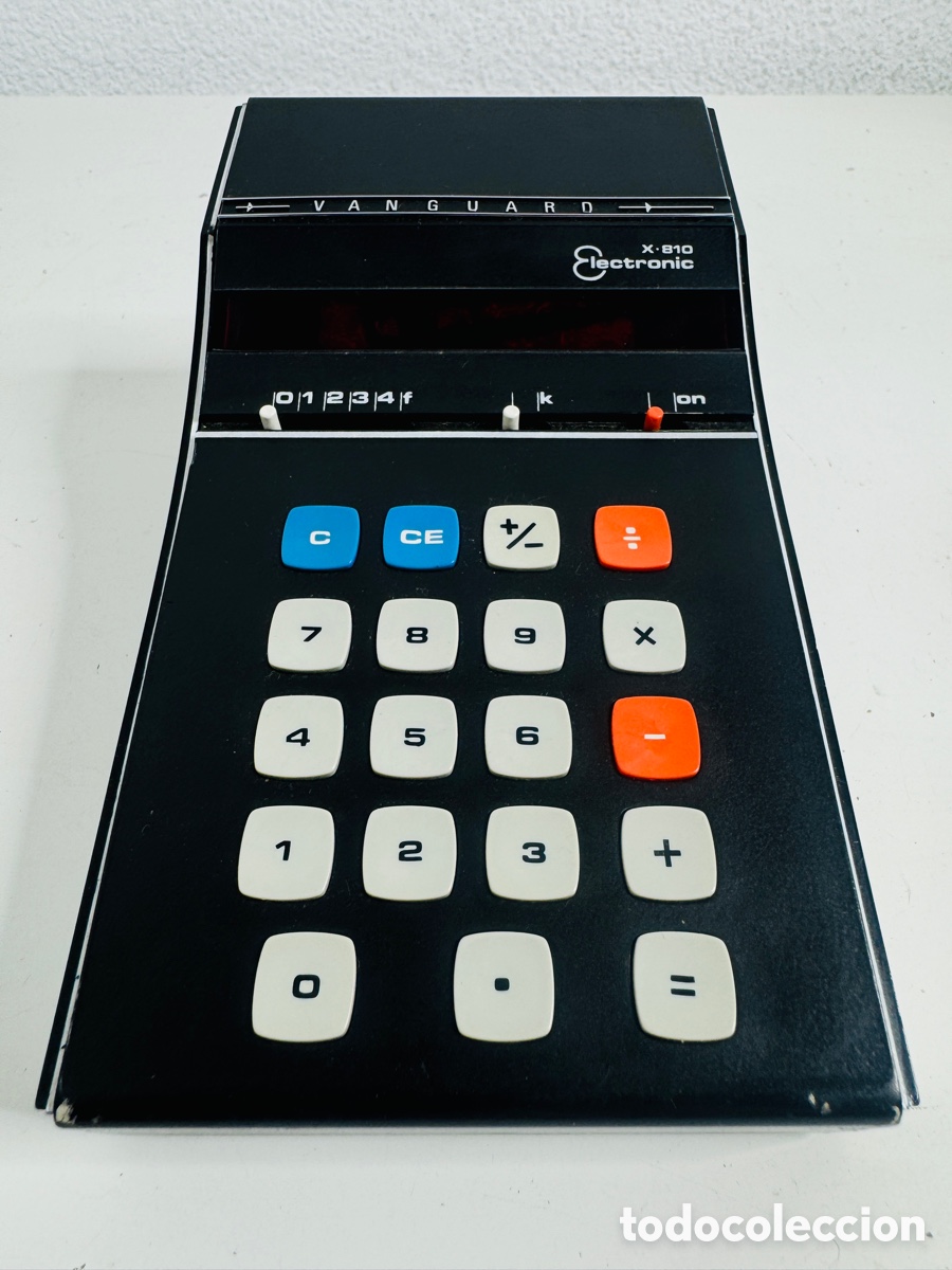 Antig&uuml;edades: Vanguard X-810 Electronic Calculator 1972 - Foto 4
