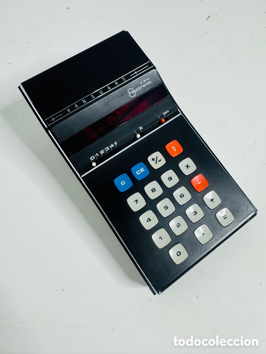 Antig&uuml;edades: Vanguard X-810 Electronic Calculator 1972 - Foto 1