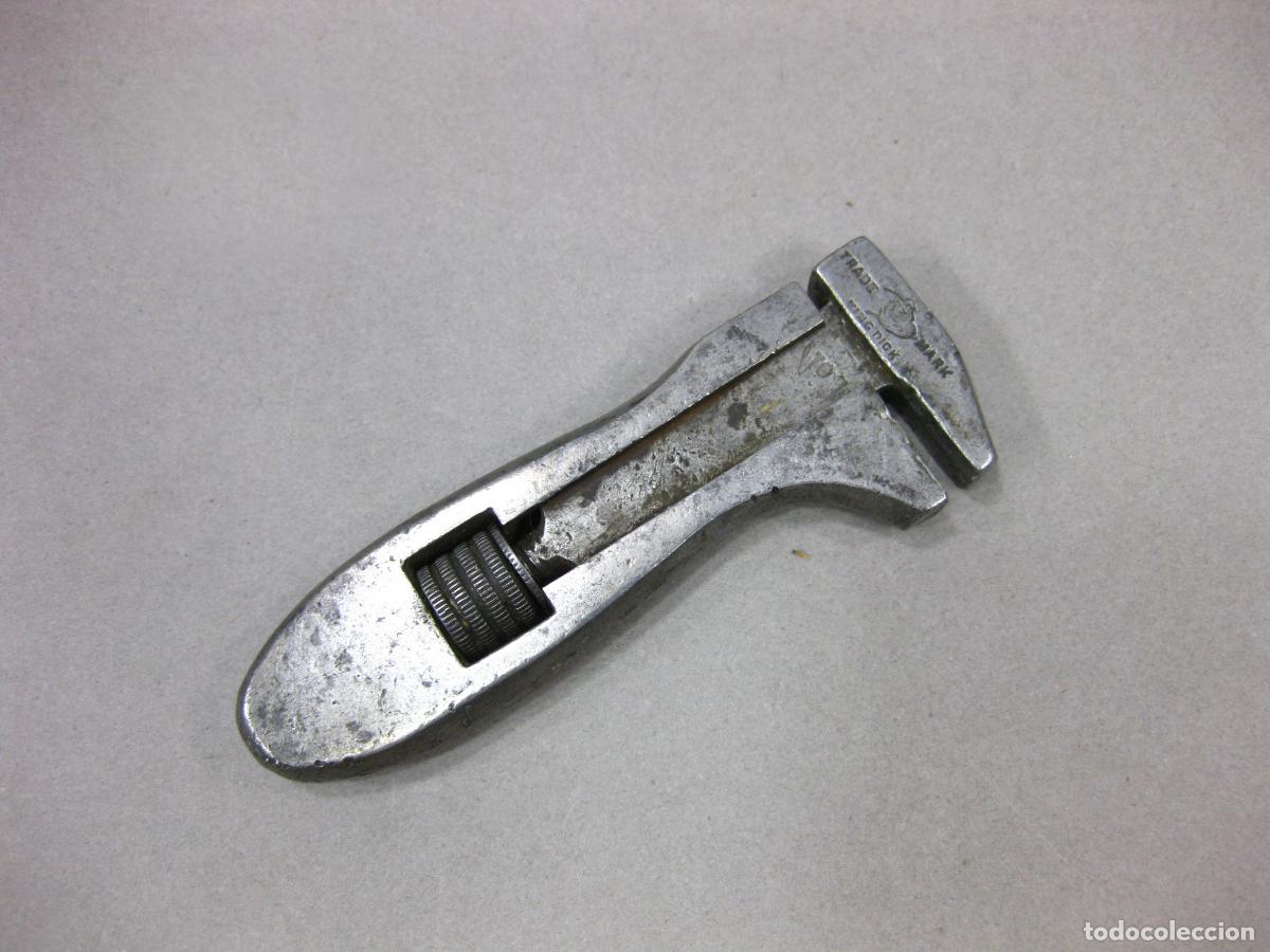 Antig&uuml;edades: ANTIGUA LLAVE AJUSTABLE KING DICK - Foto 2