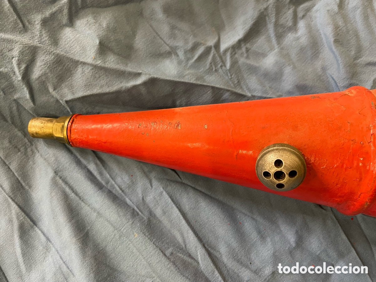 Antig&uuml;edades: ANTIGUO EXTINTOR DE BOMBERO 1948 - Foto 3
