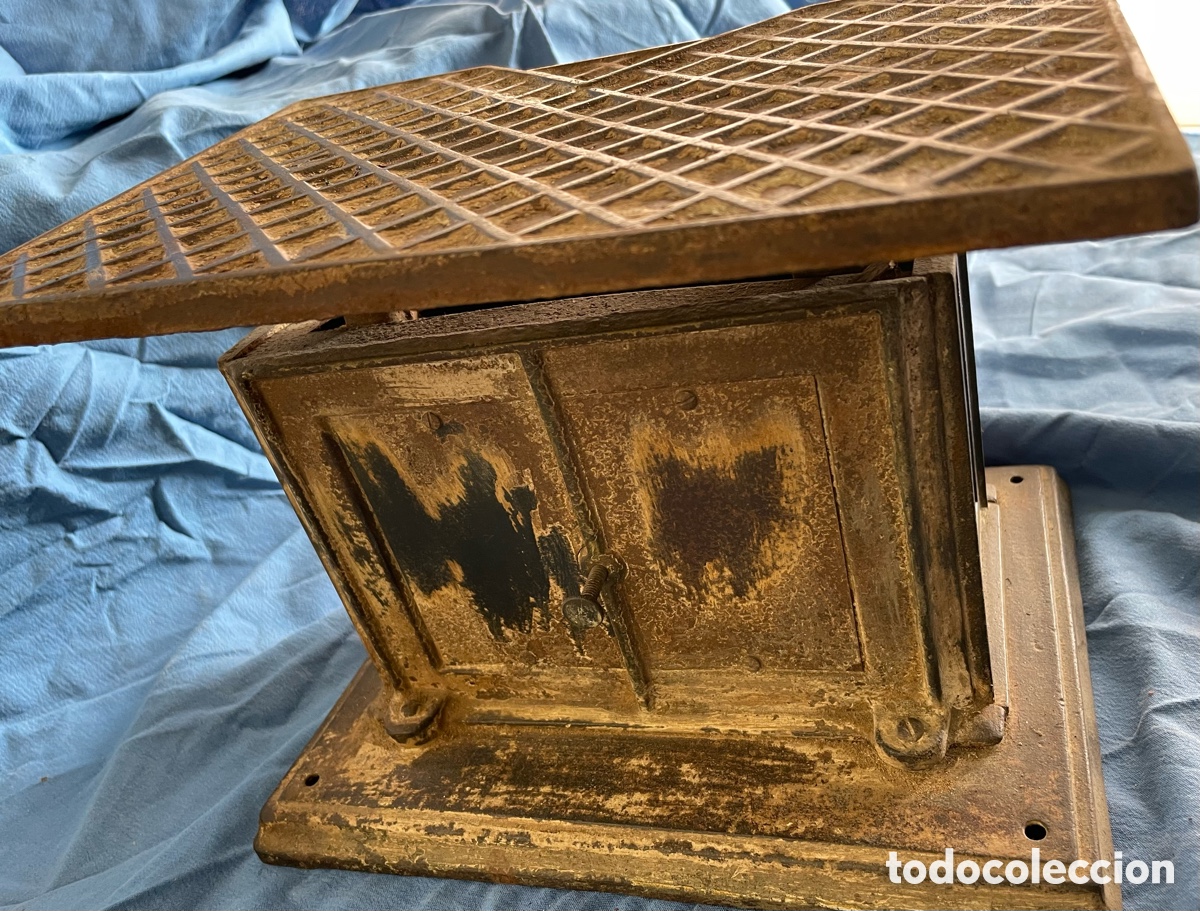 Antig&uuml;edades: CURIOSA BASCULA PARA PERSONAS - Foto 5