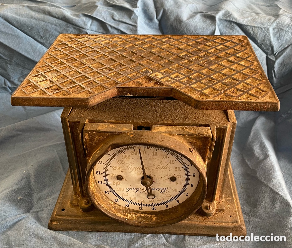 Antig&uuml;edades: CURIOSA BASCULA PARA PERSONAS - Foto 1