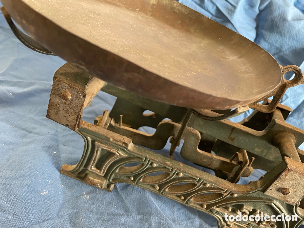 Antig&uuml;edades: BONITA BASCULA DE 5KG - Foto 3