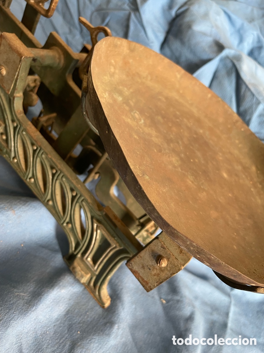 Antig&uuml;edades: BONITA BASCULA DE 5KG - Foto 4