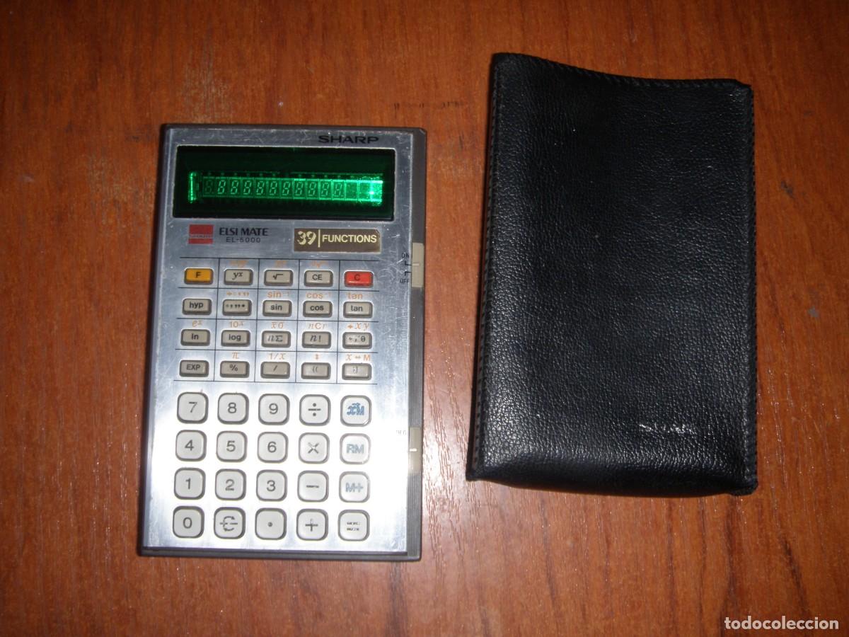 Antig&uuml;edades: CALCULADORA SHARP ELSIMATE EL-5000 39 FUNCIONES FUNCIONANDO - Foto 1