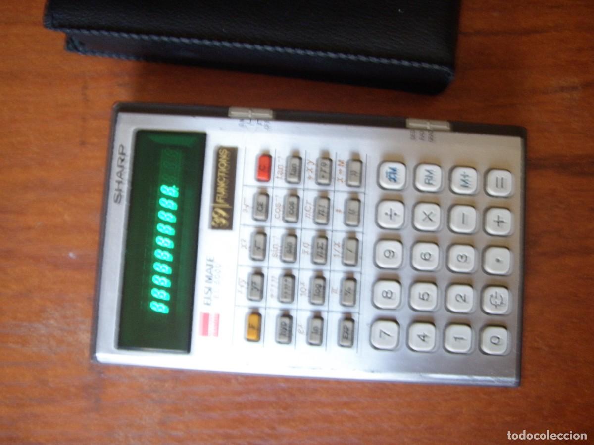 Antig&uuml;edades: CALCULADORA SHARP ELSIMATE EL-5000 39 FUNCIONES FUNCIONANDO - Foto 3