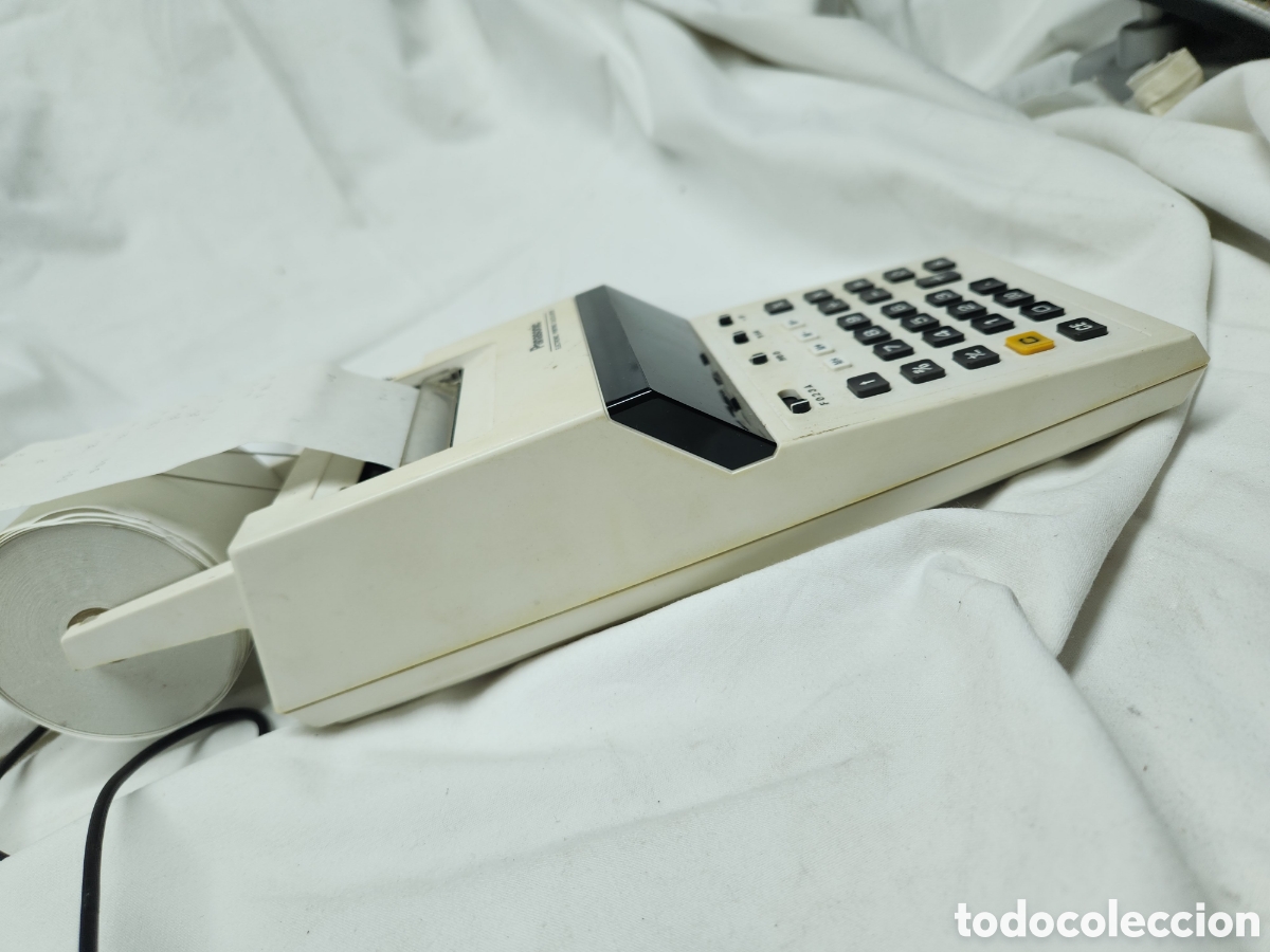 Antig&uuml;edades: CALCULADORA PANASONIC JE 1801P. CON IMPRESORA. FUNCIONANDO - Foto 3