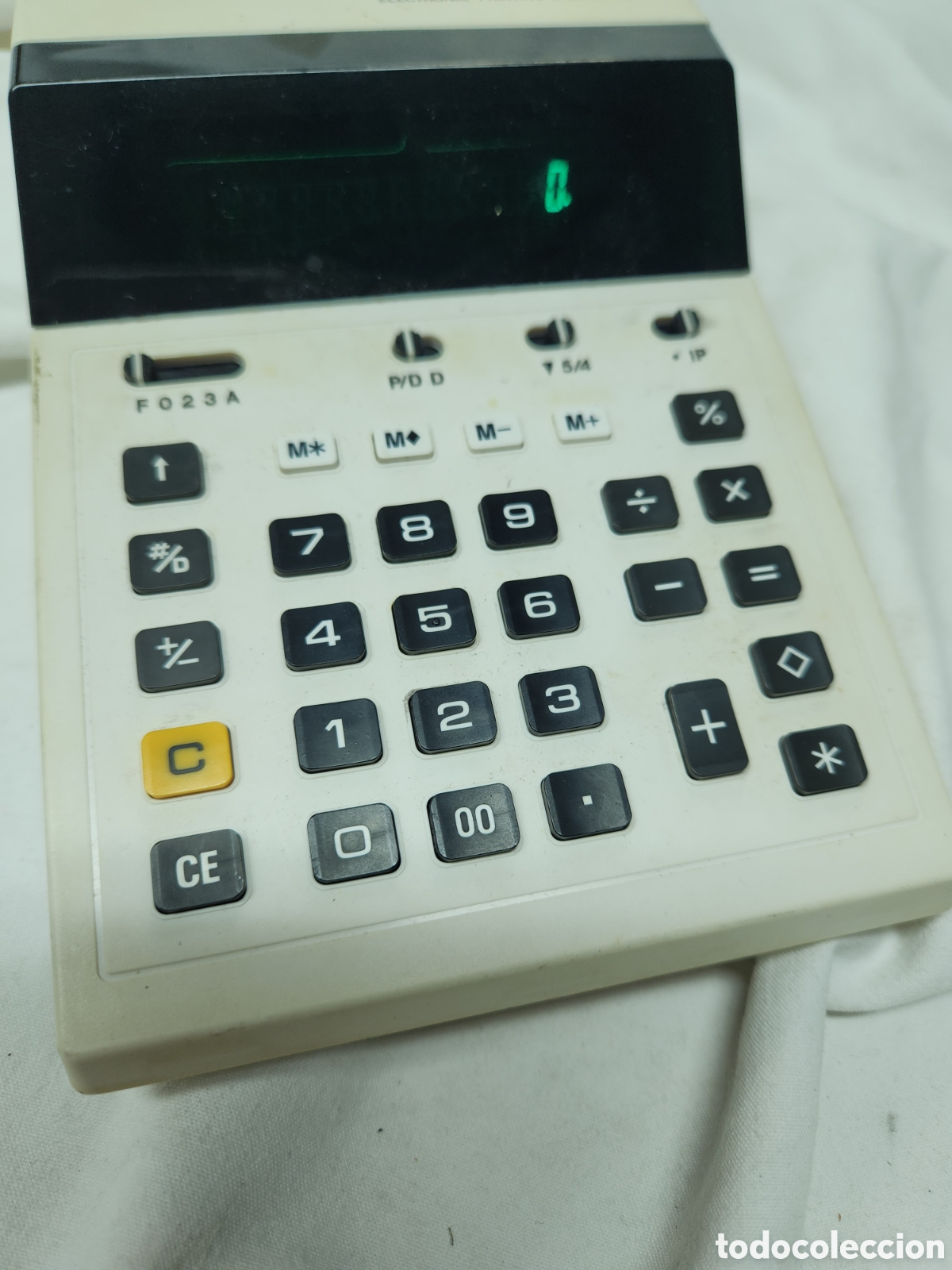 Antig&uuml;edades: CALCULADORA PANASONIC JE 1801P. CON IMPRESORA. FUNCIONANDO - Foto 6