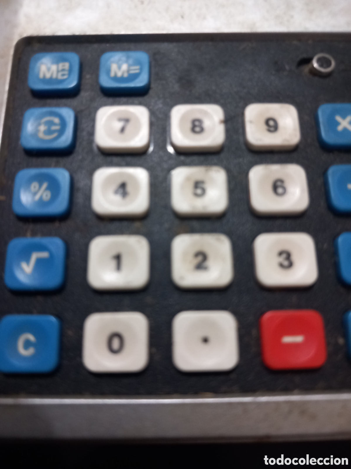 Antig&uuml;edades: Calculadora Sanyo vintage retro - Foto 3