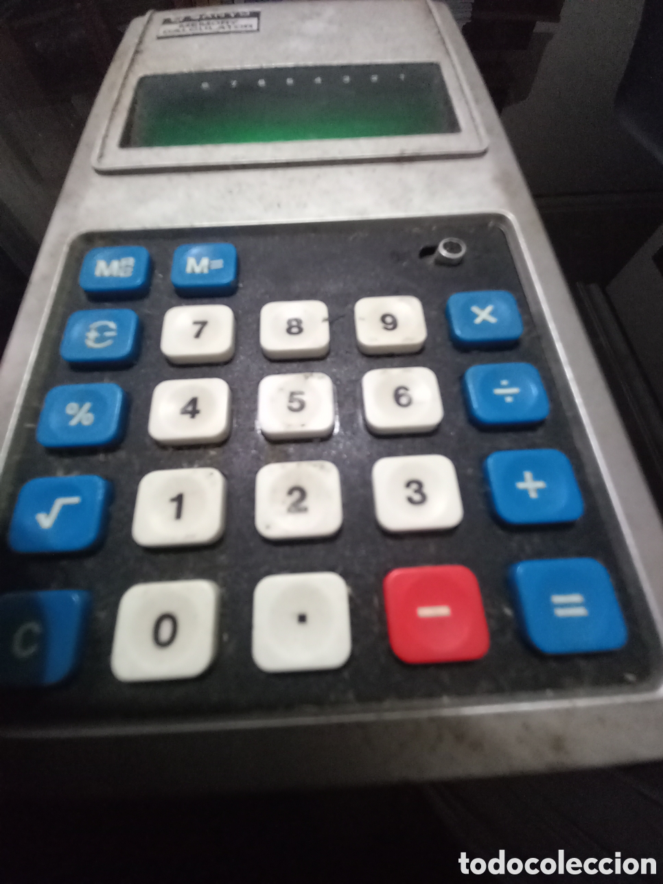 Antig&uuml;edades: Calculadora Sanyo vintage retro - Foto 1