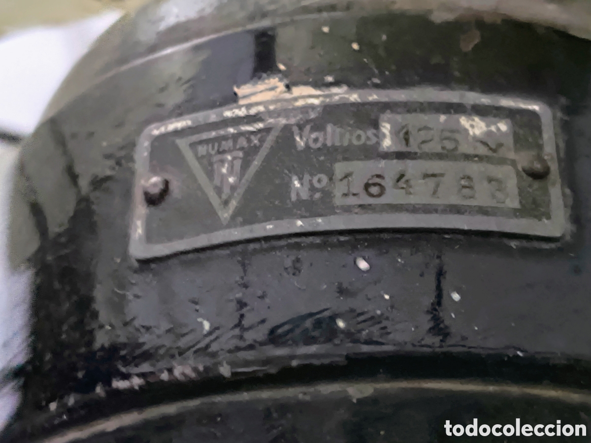Antig&uuml;edades: Ventilador antiguo Numax 125V - Foto 3