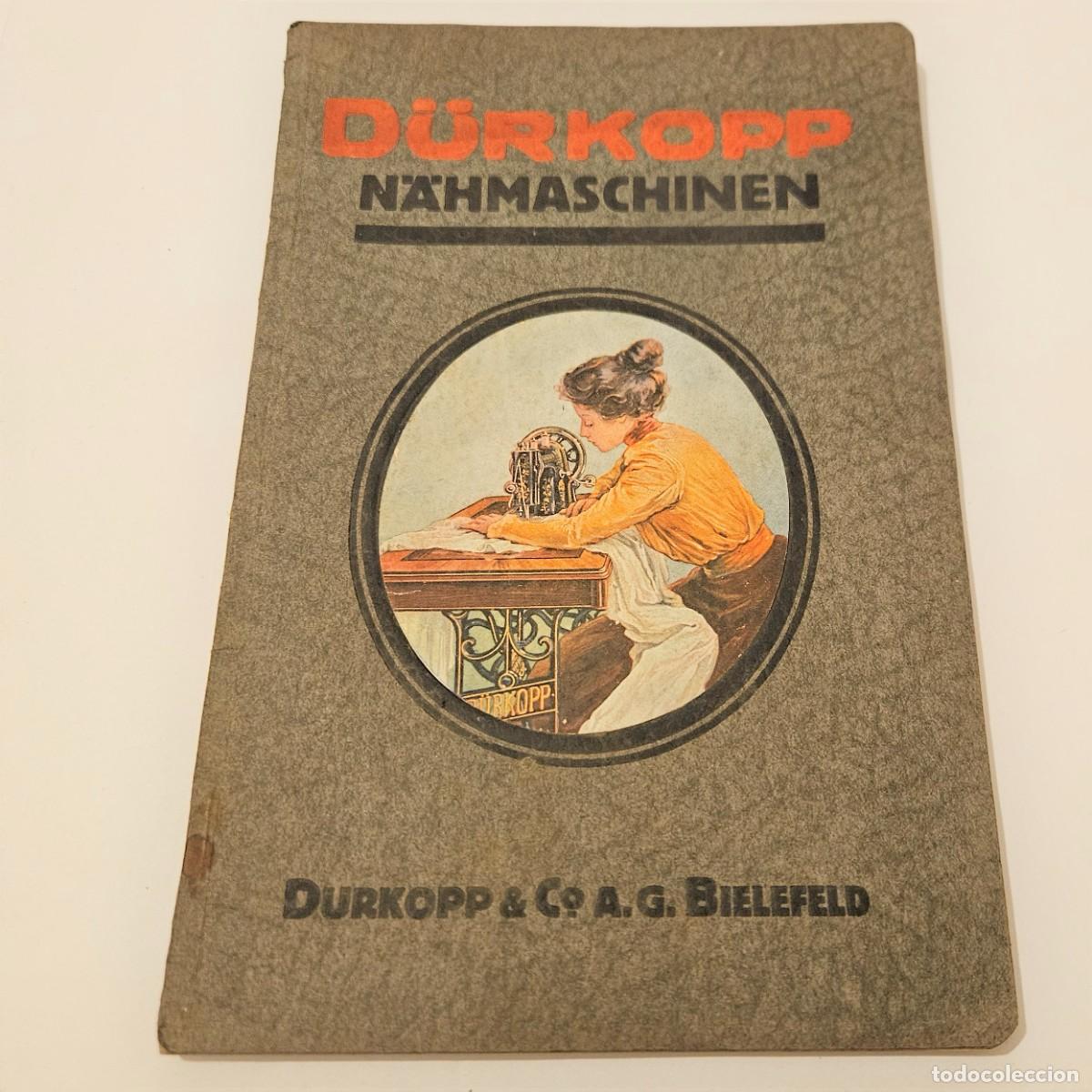 Antig&uuml;edades: Catalogo de m&aacute;quinas de coser de D&uuml;rkopp. 1920 - 1930 - Foto 1