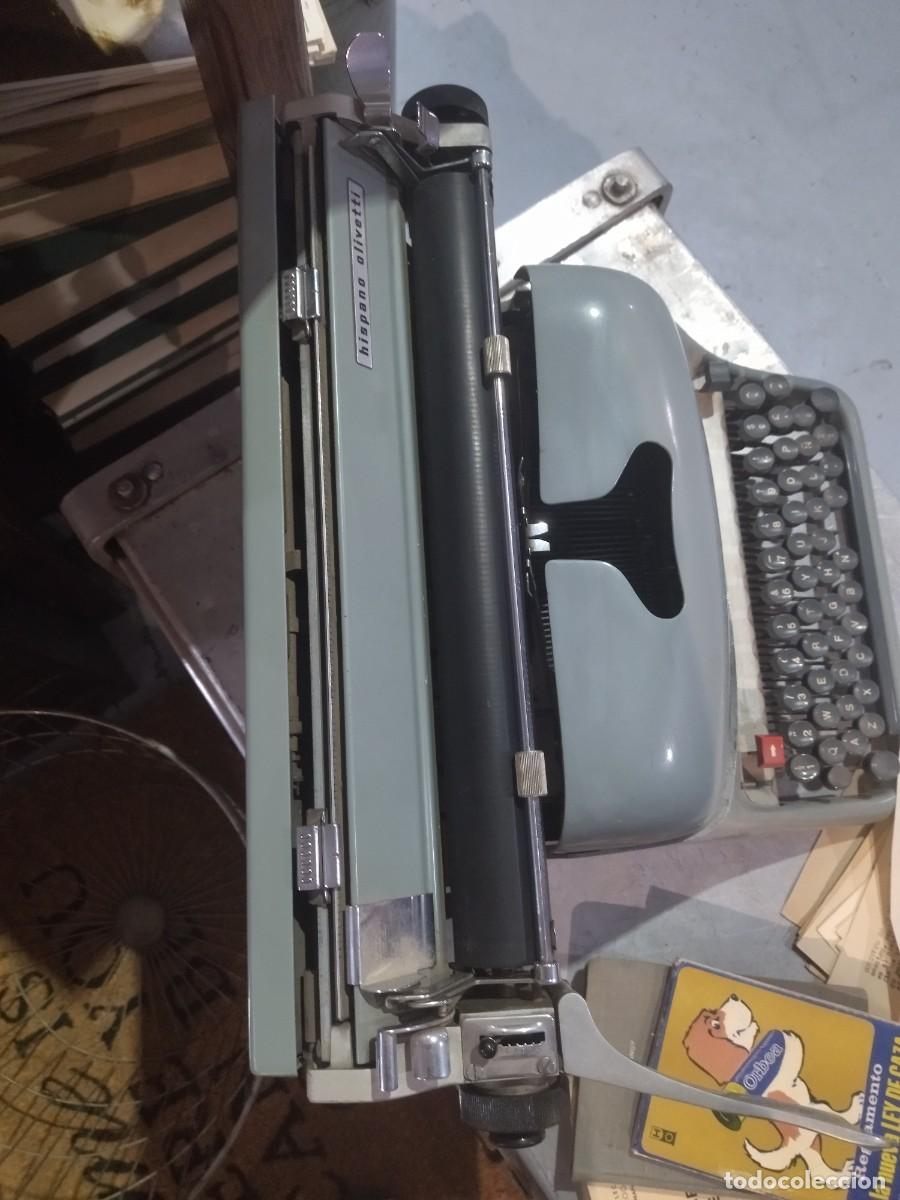 Antig&uuml;edades: M&aacute;quina de escribir lexic&oacute;n 80 Hispano Olivetti - Foto 9