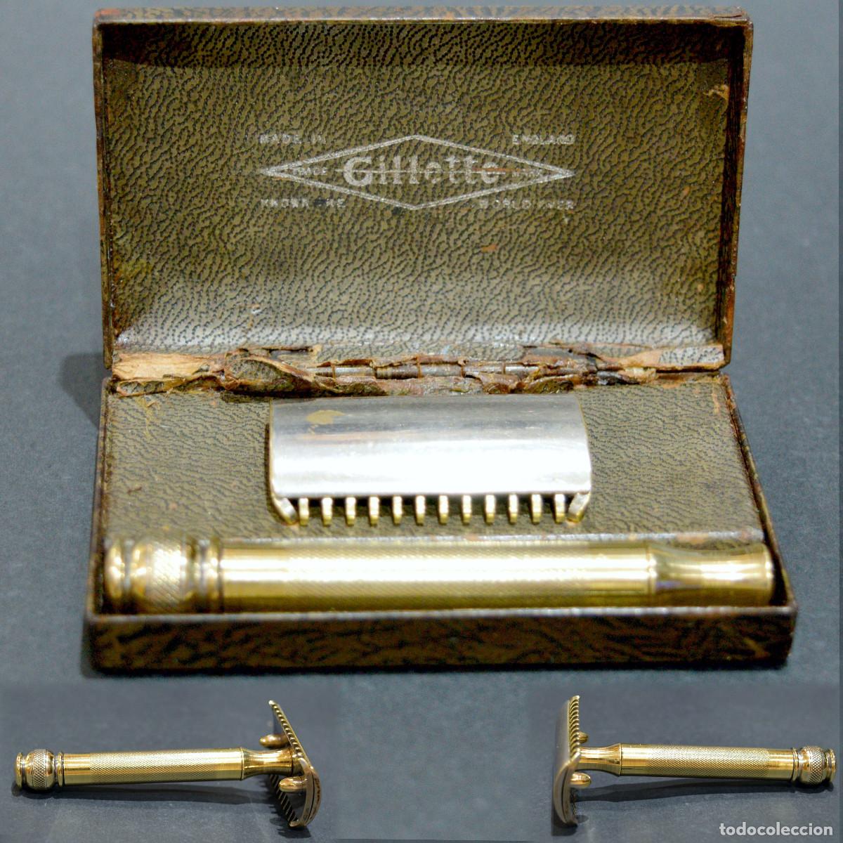 Antig&uuml;edades: MAQUINILLA GILLETTE OLD TYPE 1921-1928 - Foto 1