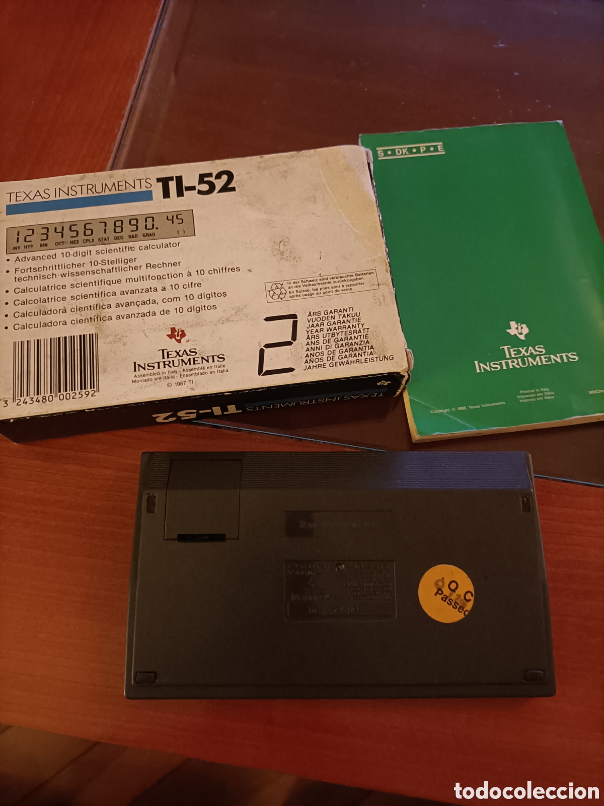 Antig&uuml;edades: Calculadora texas instruments TI-52 - Foto 2