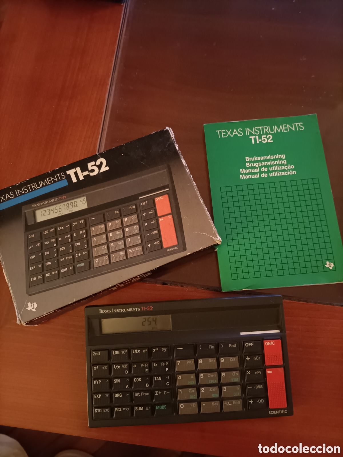 Antig&uuml;edades: Calculadora texas instruments TI-52 - Foto 1