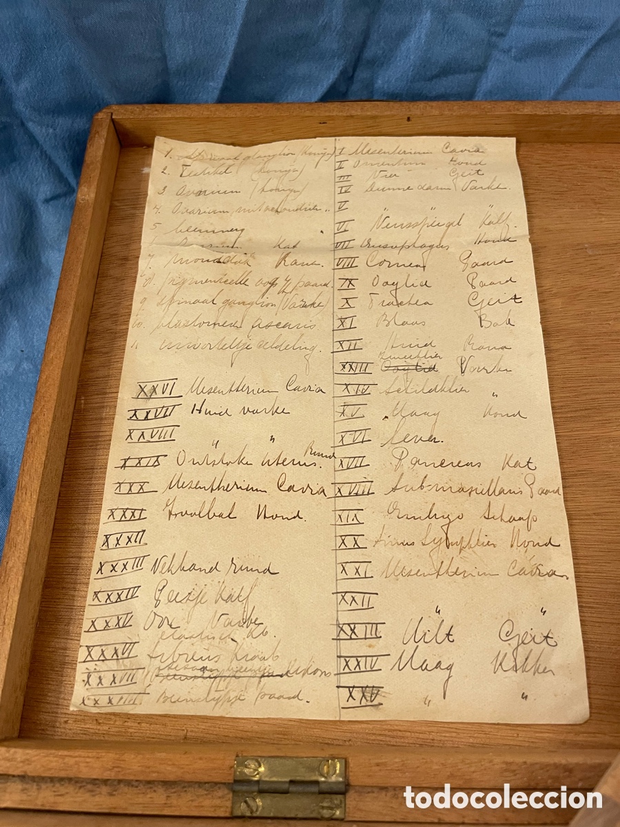 Antig&uuml;edades: CAJA CON 292 PRUEBAS DE LABORATORIO - Foto 4
