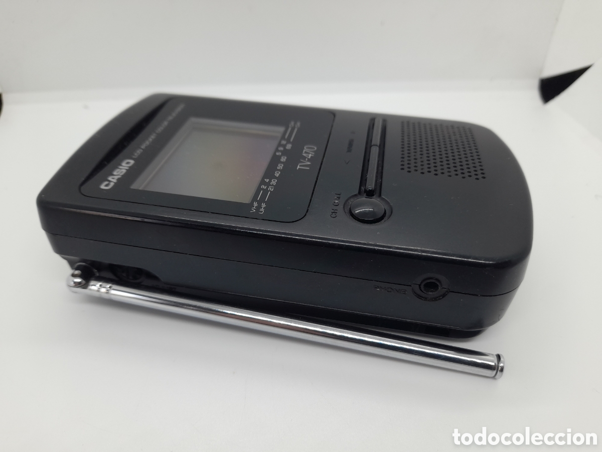 Antig&uuml;edades: ANTIGUO TELEVISOR PORT&Aacute;TIL, CASIO TV-470. - Foto 2