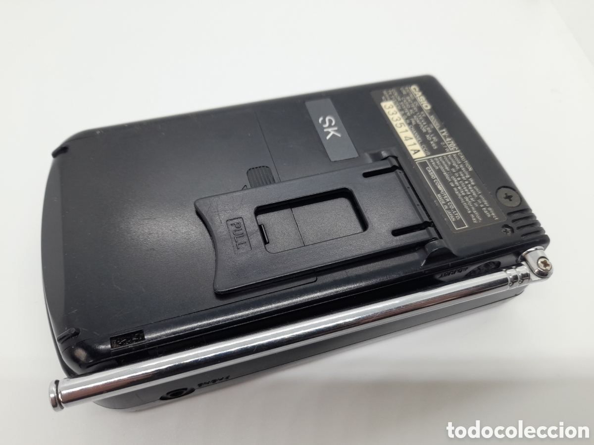 Antig&uuml;edades: ANTIGUO TELEVISOR PORT&Aacute;TIL, CASIO TV-470. - Foto 3