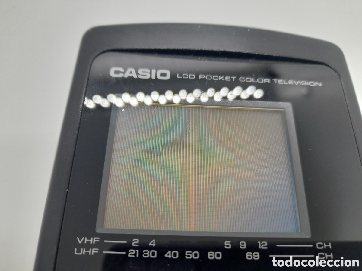 Antig&uuml;edades: ANTIGUO TELEVISOR PORT&Aacute;TIL, CASIO TV-470. - Foto 5
