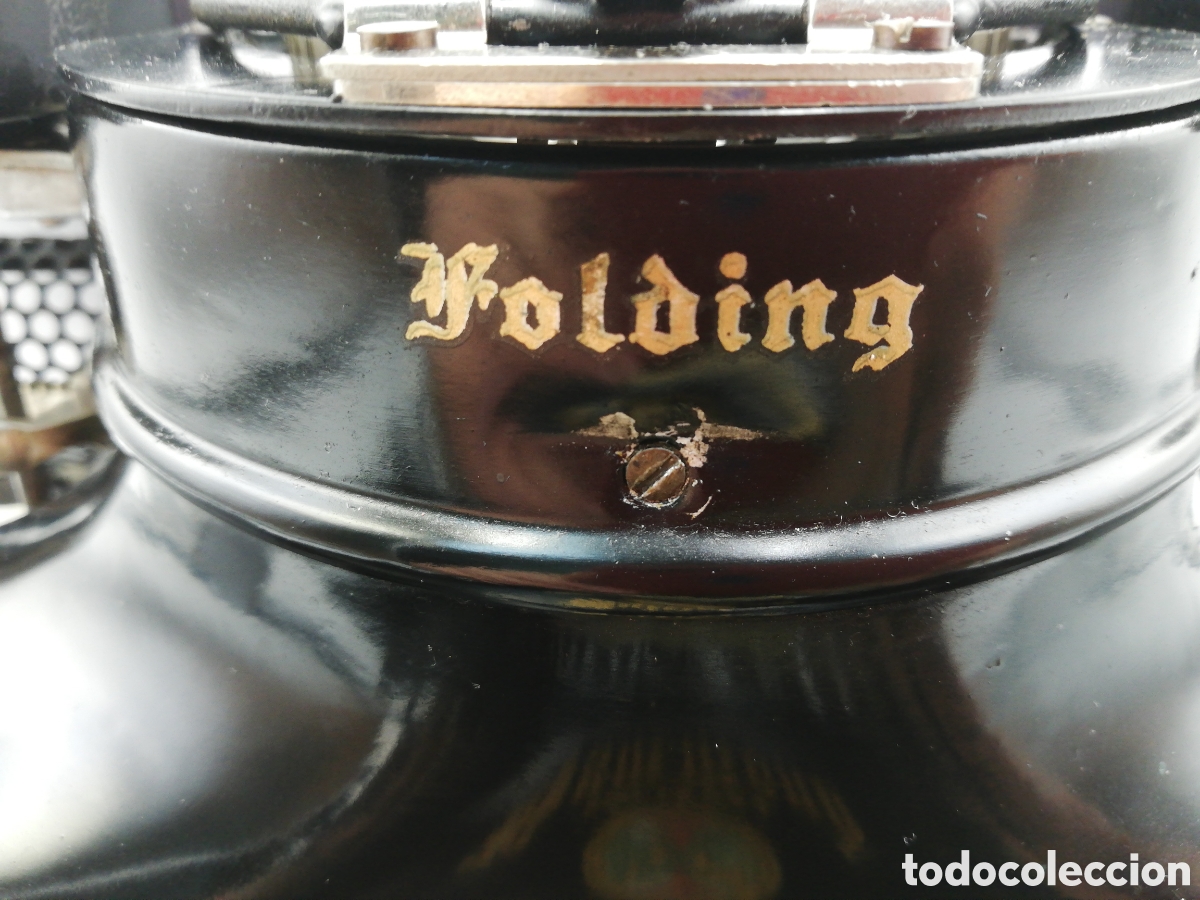 Antig&uuml;edades: M&aacute;quina de Escribir Hammond Folding. - Foto 6