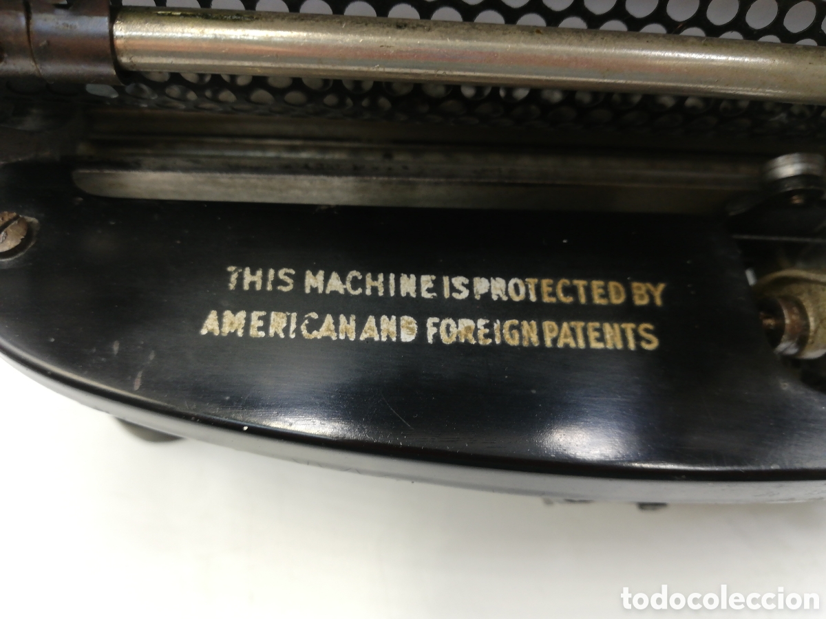 Antig&uuml;edades: M&aacute;quina de Escribir Hammond Folding. - Foto 8