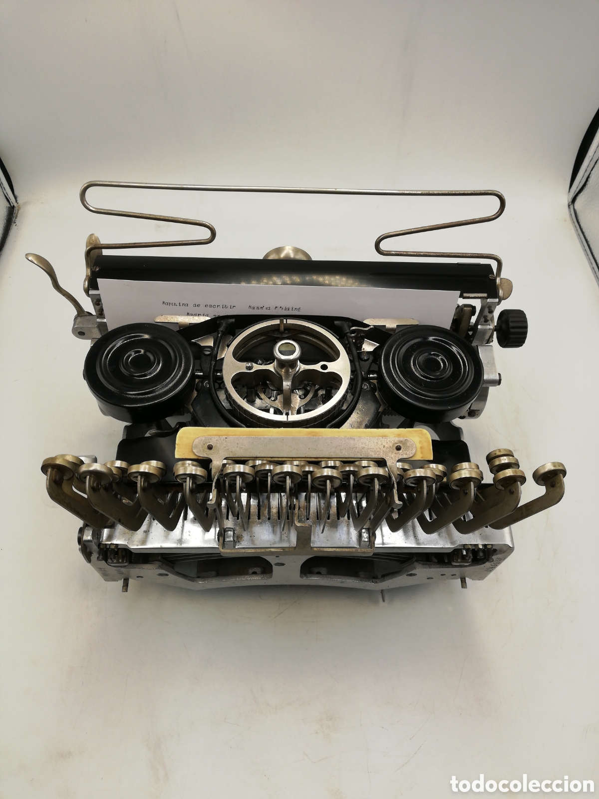 Antig&uuml;edades: M&aacute;quina de Escribir Hammond Folding. - Foto 4