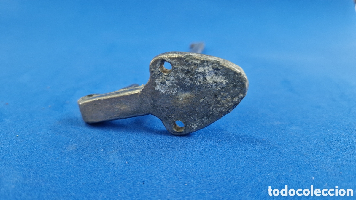 Antig&uuml;edades: Escuadra de metal niquelado - Foto 2