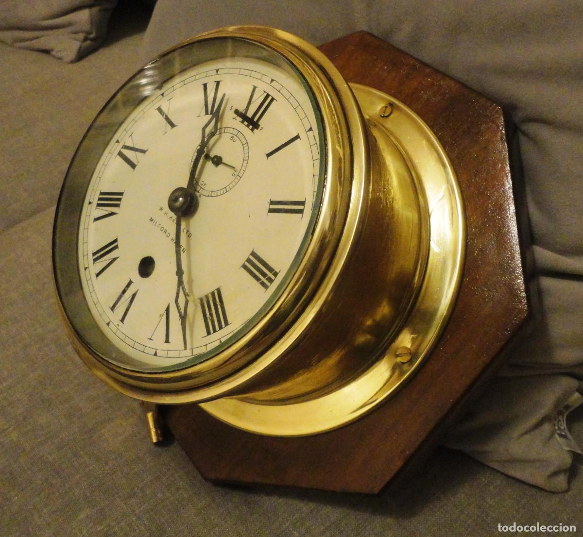Antig&uuml;edades: RELOJ DE BARCO INGLES ESPECTACULAR - Foto 2