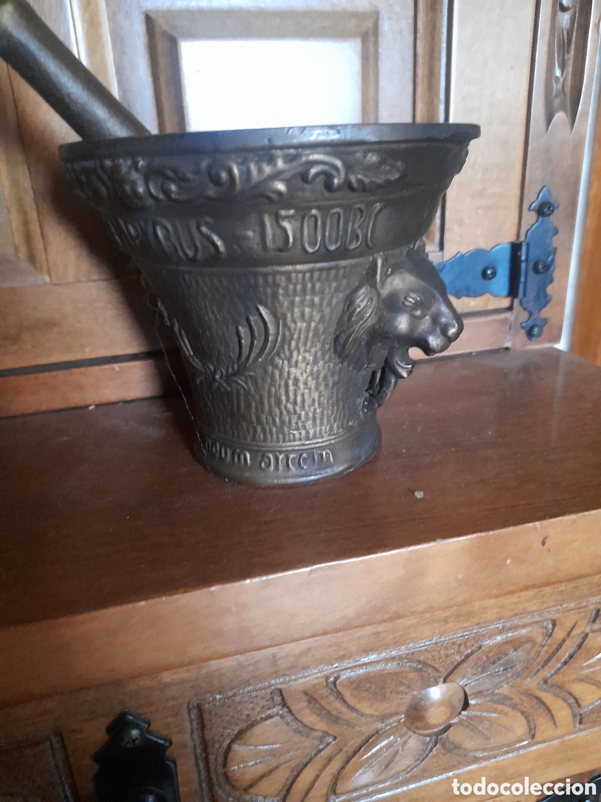 Antig&uuml;edades: Antiguo almirez de Farmacia - Foto 3