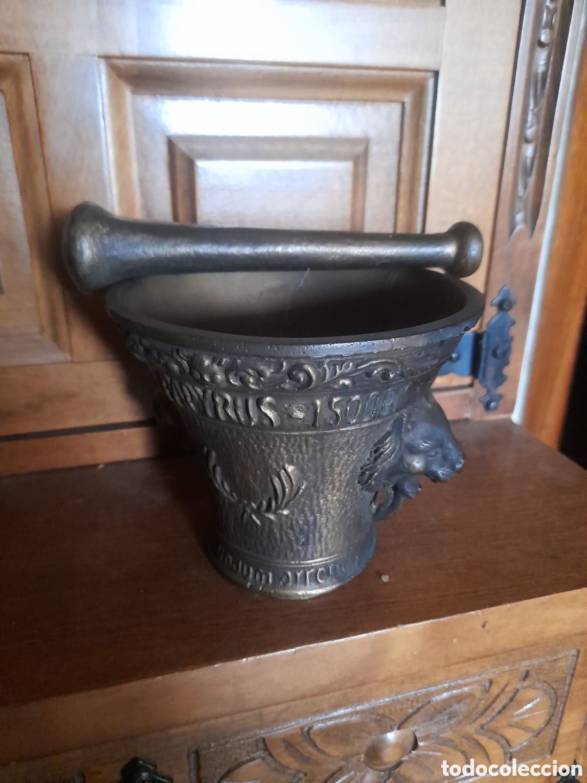 Antig&uuml;edades: Antiguo almirez de Farmacia - Foto 7