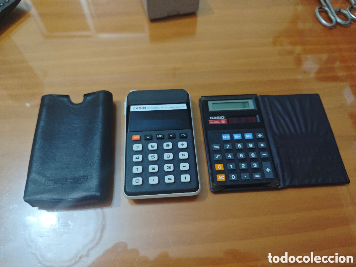 Antig&uuml;edades: Antiguas Calculadoras Casio. - Foto 1