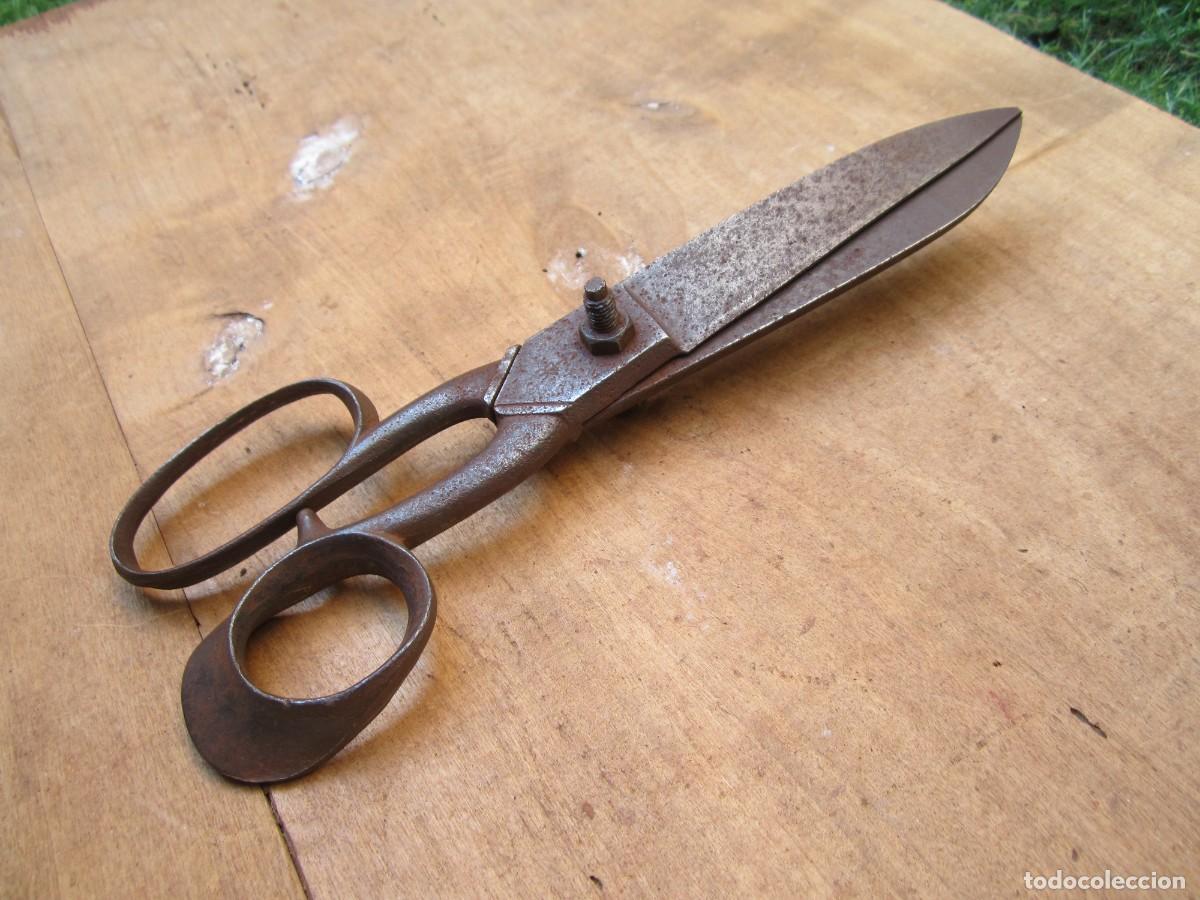 Antig&uuml;edades: Tijeras antiguas de sastre, Marques y C.A. - Foto 3